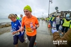 Margaret Forde, Breed Carr pictured running along Galway promenade.
