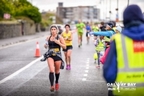 Lynsey Phillips pictured running her full marathon along Salthill Promenade.