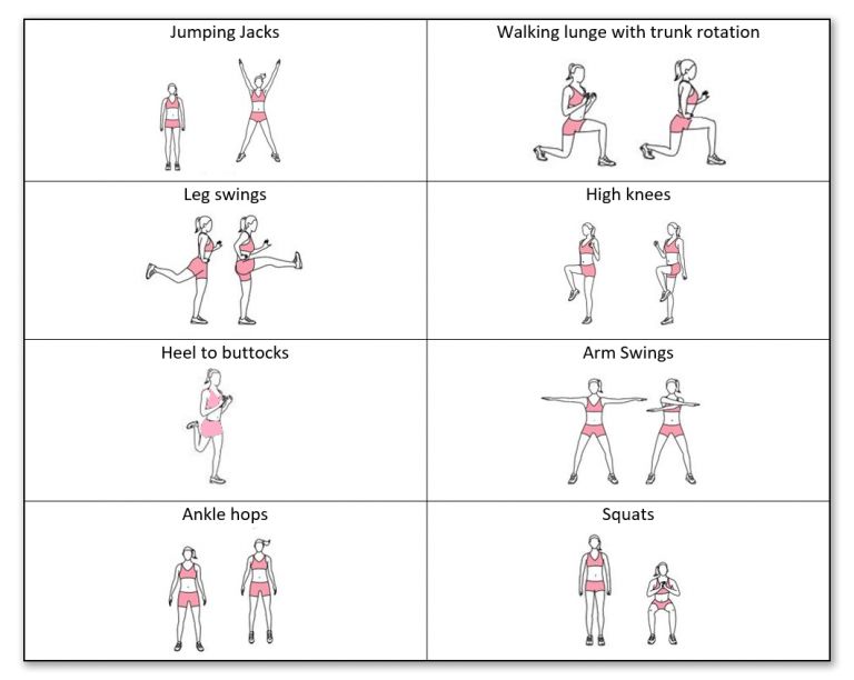 Dynamic Warm-Up Exercises - Run Galway Bay